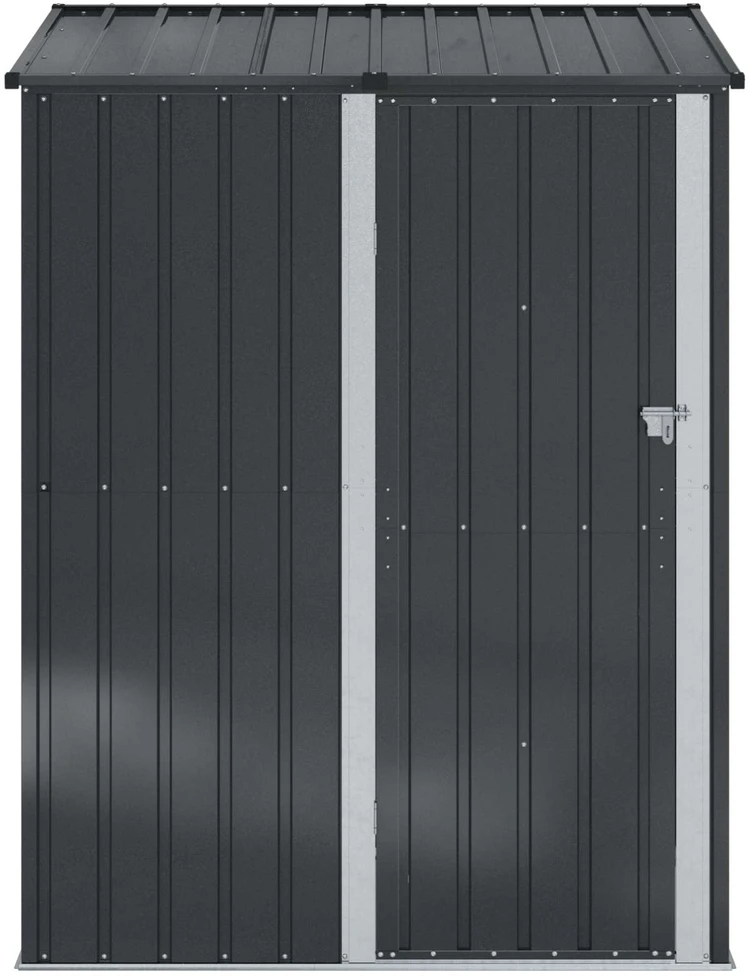 Sodo pašiūrės Antracitas 153,5 x 86 x 200 cm Metalas