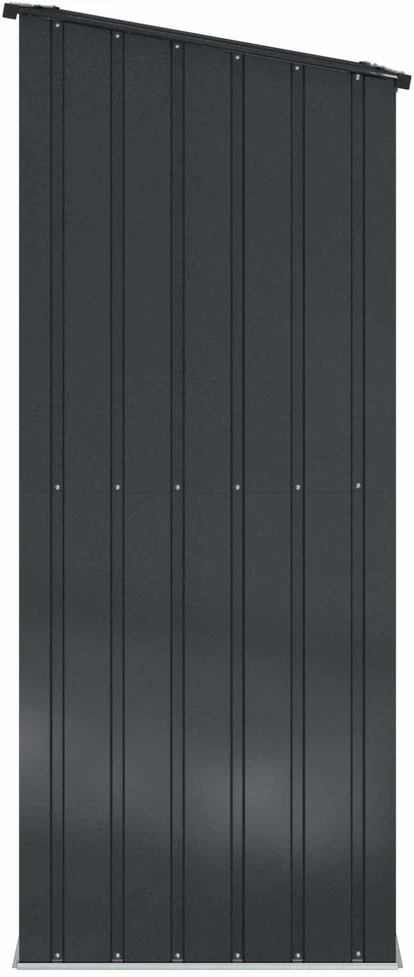 Sodo pašiūrės Antracitas 153,5 x 86 x 200 cm Metalas