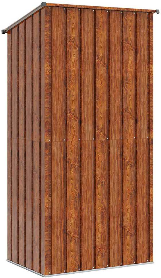 Sodo pašiūrės Ruda 103 x 74 x 200 cm Metalas