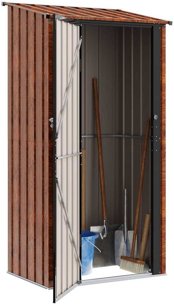 Sodo pašiūrės Ruda 103 x 74 x 200 cm Metalas