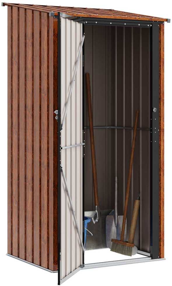 Sodo pašiūrės Ruda 103 x 86 x 200 cm Metalas