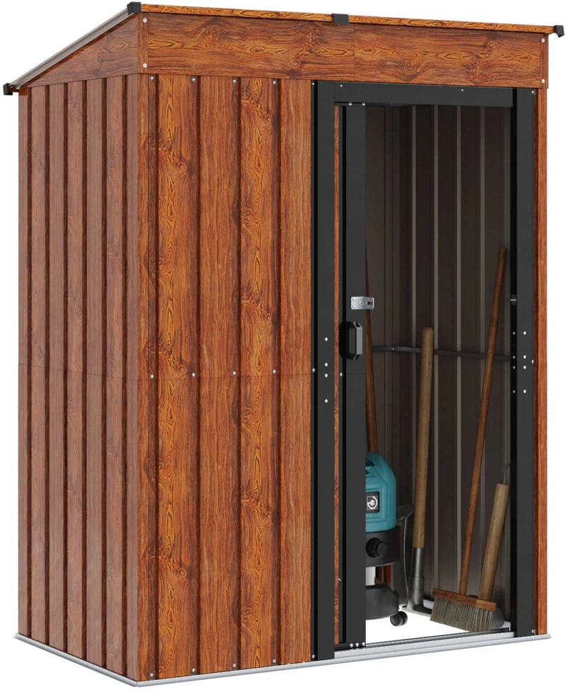 Sodo pašiūrės Ruda 137 x 81 x 180 cm Metalas