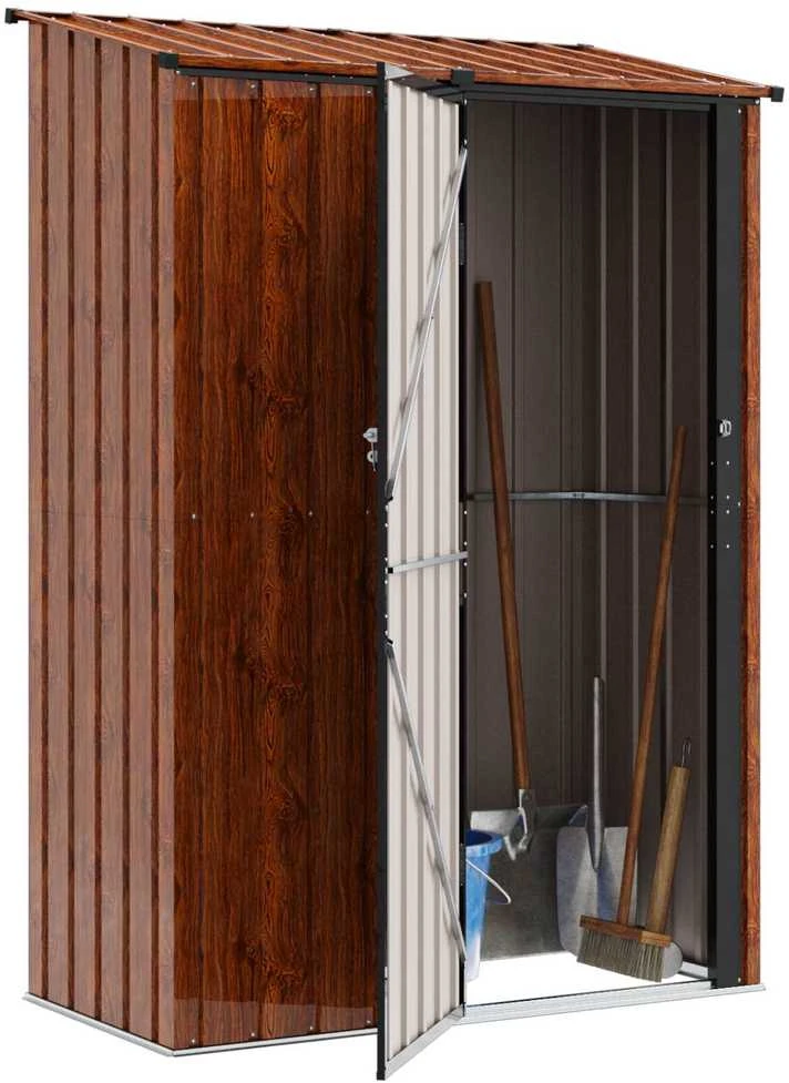 Sodo pašiūrės Ruda 140,5 x 74 x 200 cm Metalas
