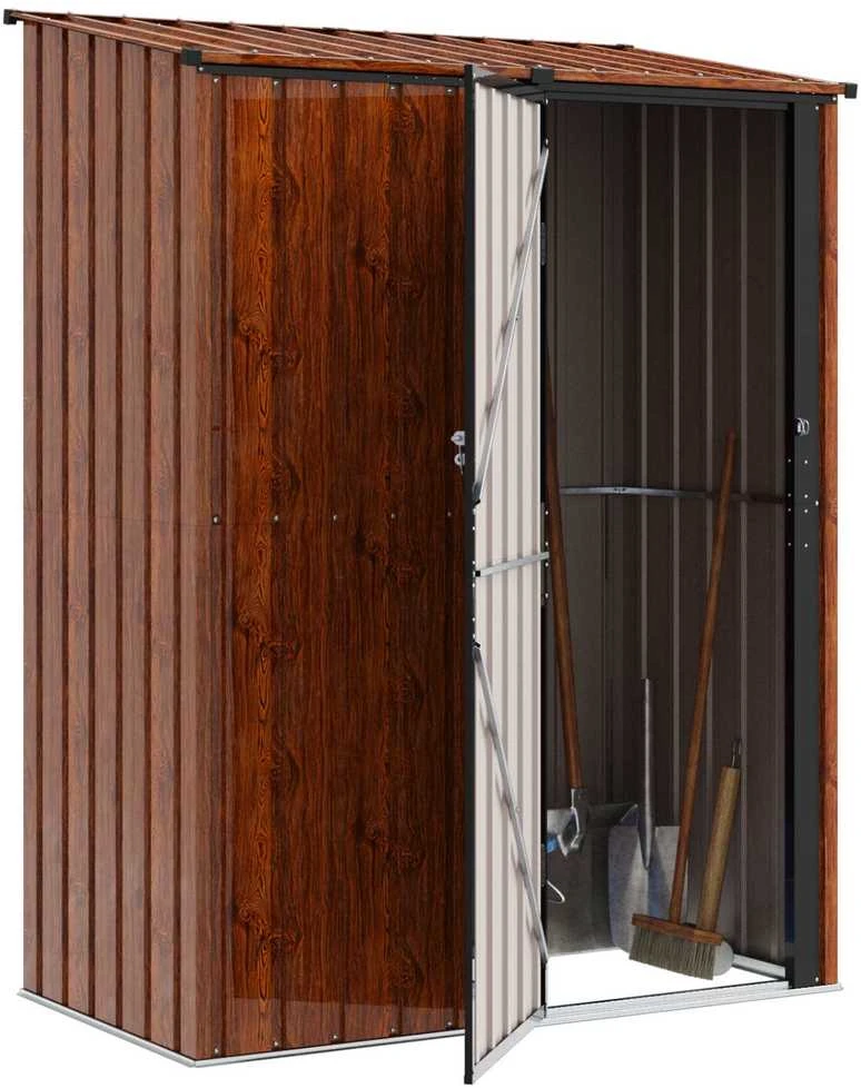Sodo pašiūrės Ruda 153,5 x 86 x 200 cm Metalas