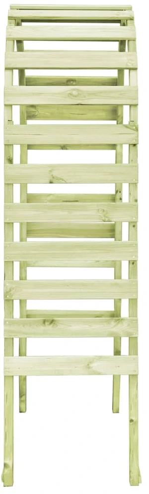 Sodo pergolė, 130x60x230cm, impregnuota pušies mediena