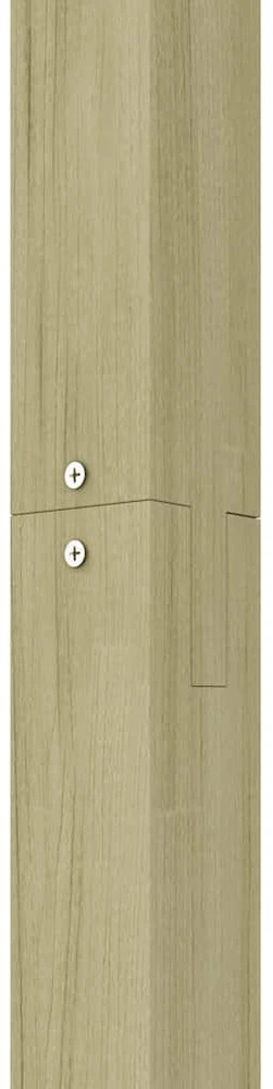 Sodo pergolė, 205x40x203cm, mediena