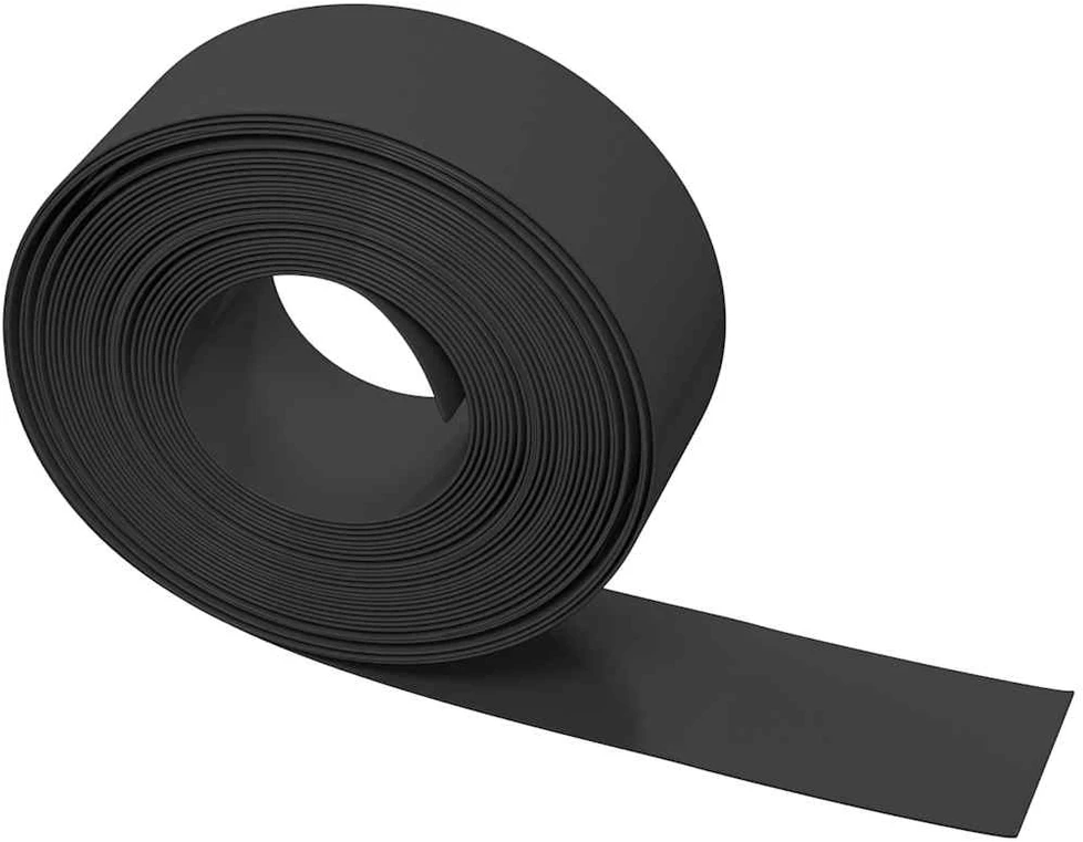 Sodo pertvaros, 10vnt., šviesiai pilkos, 252,5x19cm, PVC