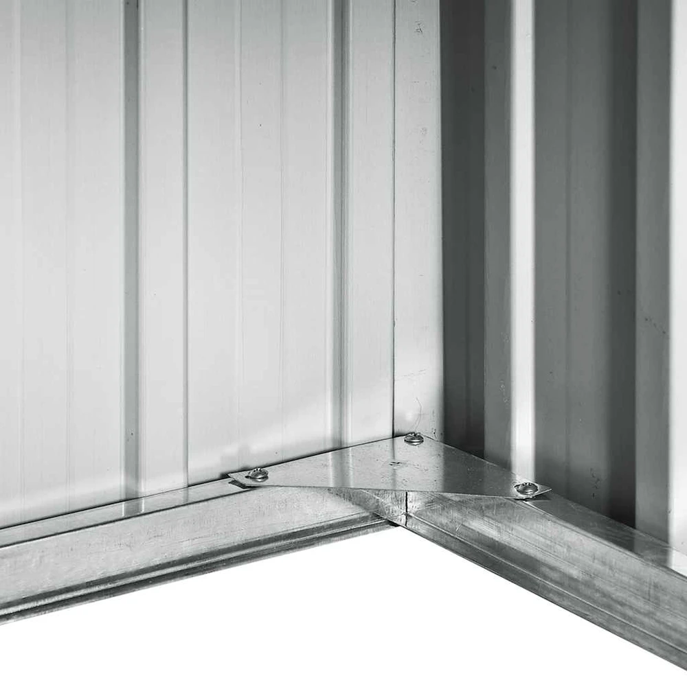 Sodo roboto vejapjovės garažas, antracito, 92x97x63cm, plienas