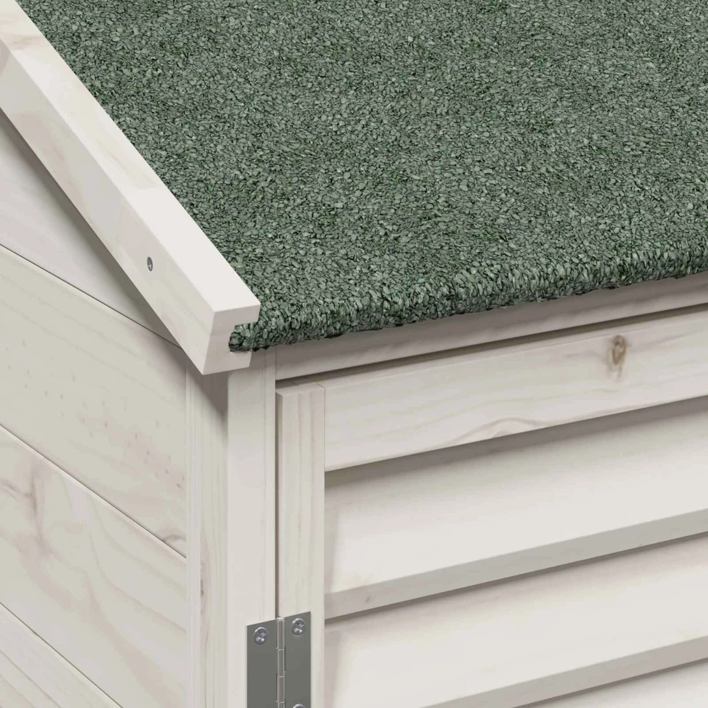 Sodo Sandėlys Balta 106 x 56 x 113,5 cm Kietasis pušinis medis
