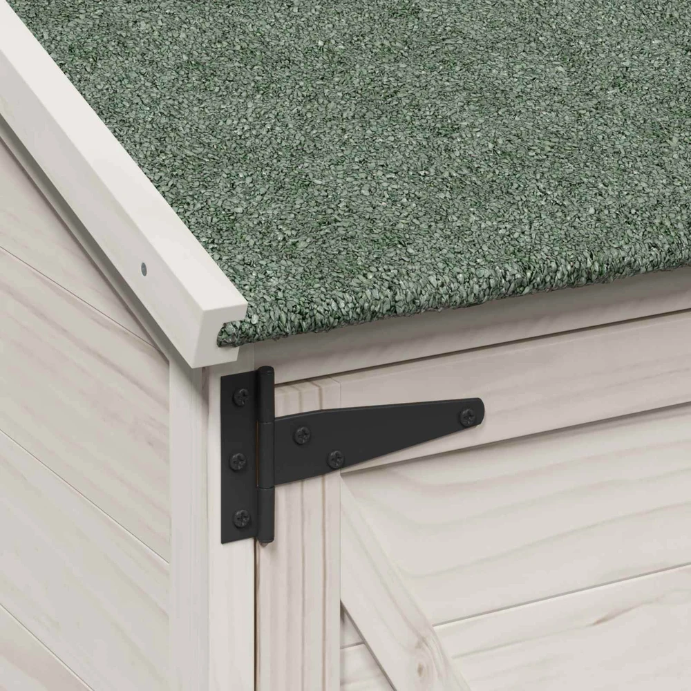 Sodo Sandėlys Balta 106 x 56 x 113,5 cm Kietasis pušinis medis