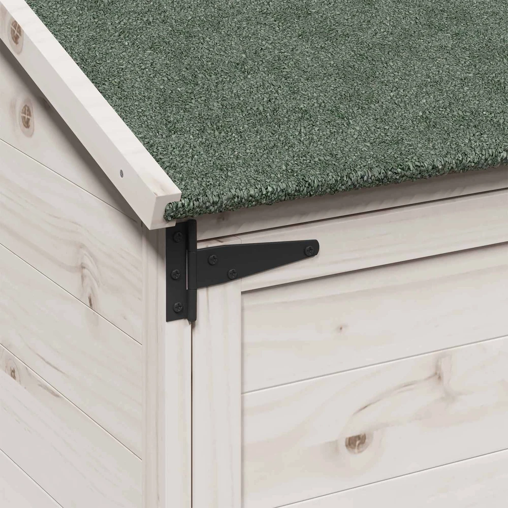 Sodo Sandėlys Balta 59 x 56 x 113,5 cm Kietasis pušinis medis