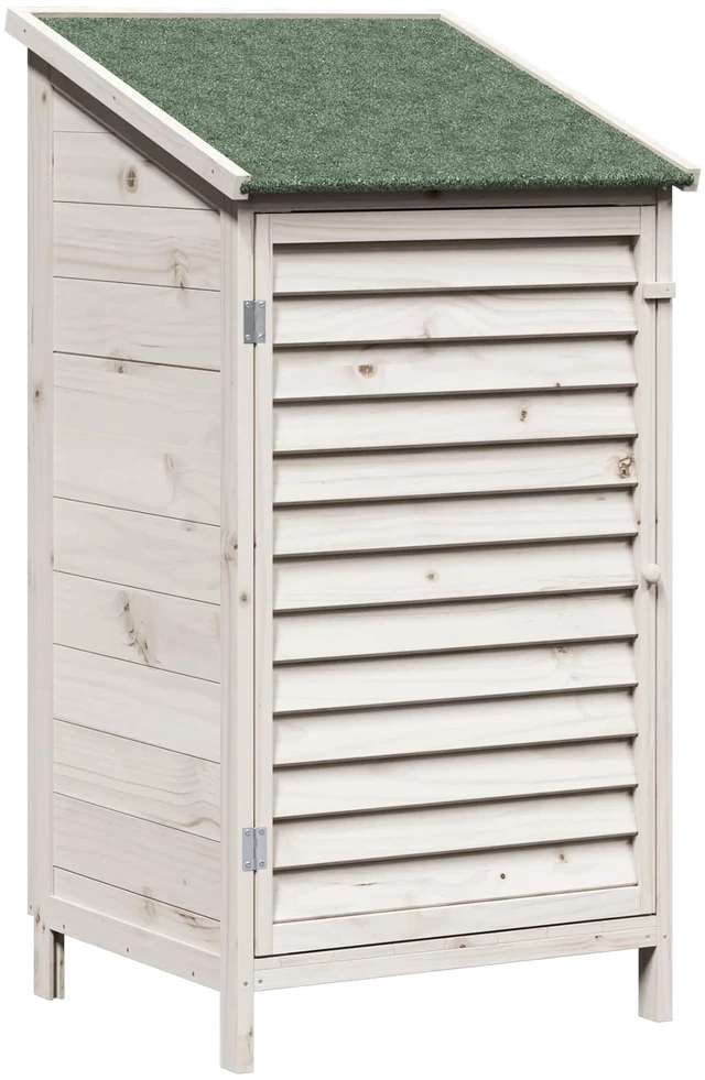 Sodo Sandėlys Balta 59 x 56 x 113,5 cm Kietasis pušinis medis
