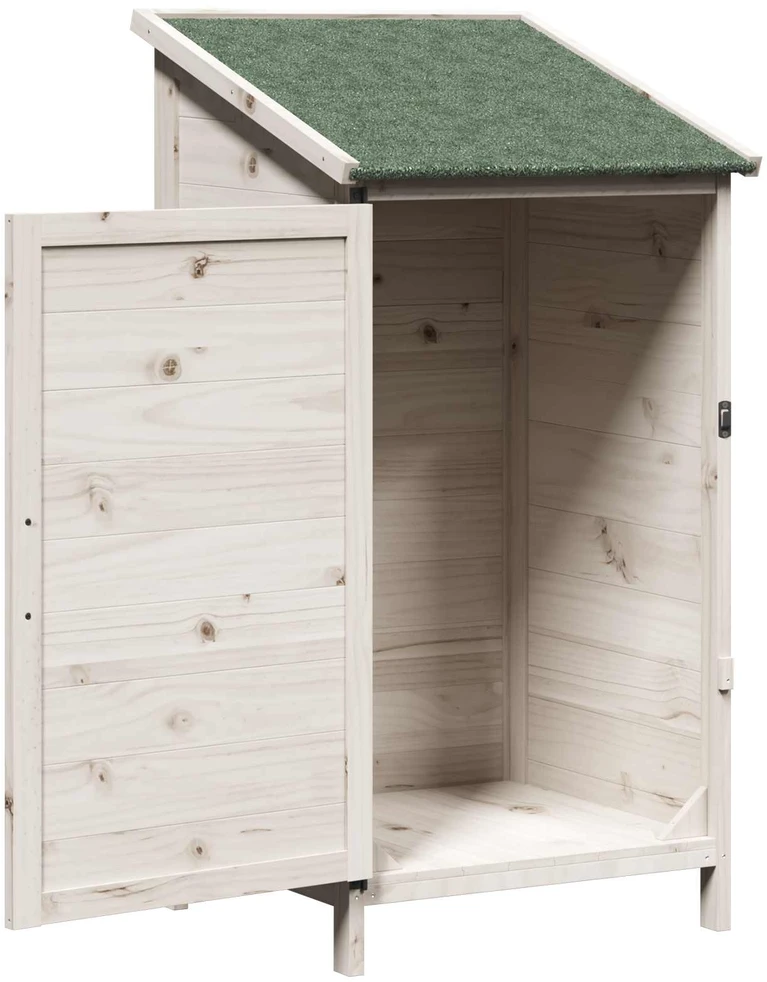 Sodo Sandėlys Balta 59 x 56 x 113,5 cm Kietasis pušinis medis