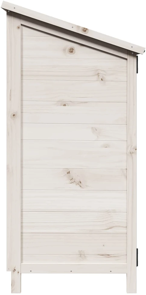 Sodo Sandėlys Balta 59,5 x 56 x 113,5 cm Kietasis pušinis medis