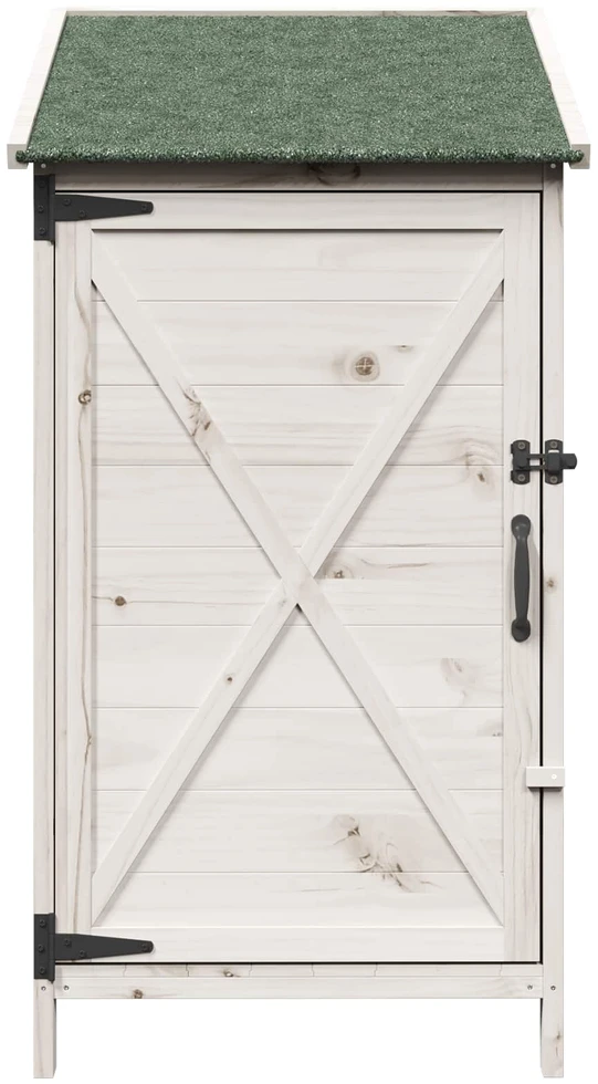 Sodo Sandėlys Balta 59,5 x 56 x 113,5 cm Kietasis pušinis medis