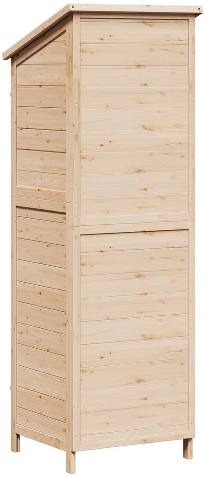Sodo Sandėlys Natūrali 59 x 56 x 176 cm Kietasis pušinis medis