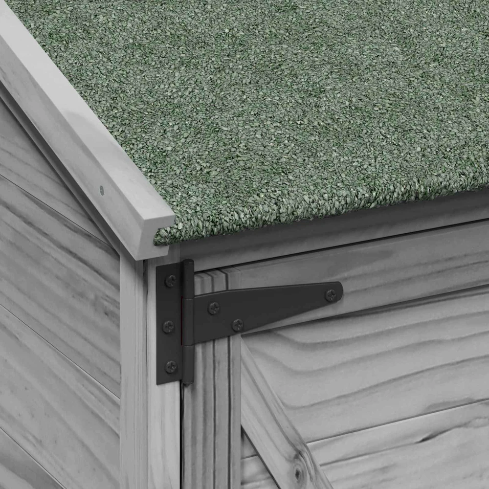 Sodo Sandėlys Pilka 106 x 56 x 113,5 cm Kietasis pušinis medis