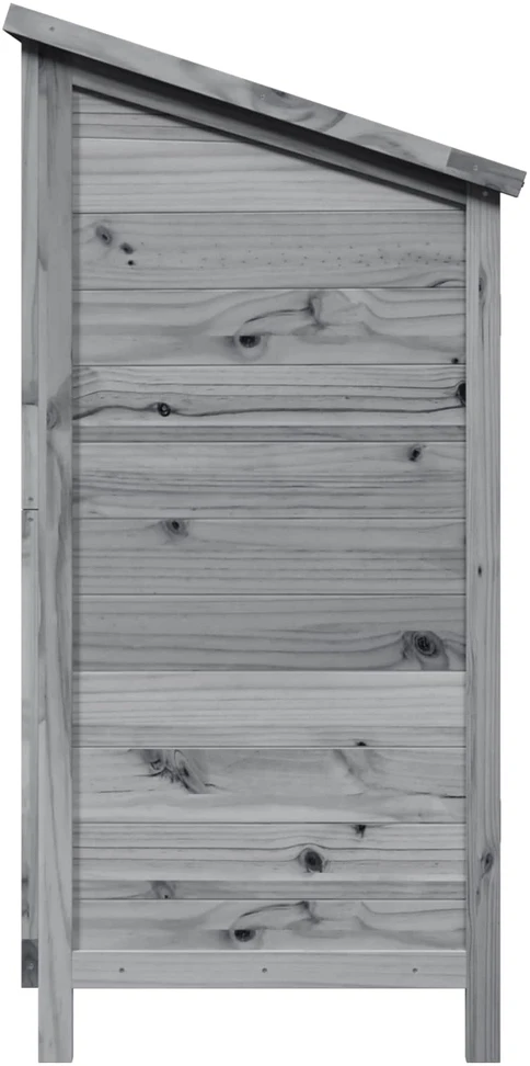 Sodo Sandėlys Pilka 106 x 56 x 113,5 cm Kietasis pušinis medis