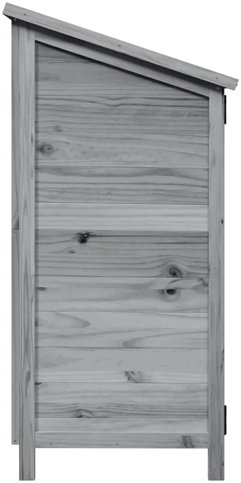 Sodo Sandėlys Pilka 106 x 56 x 113,5 cm Kietasis pušinis medis