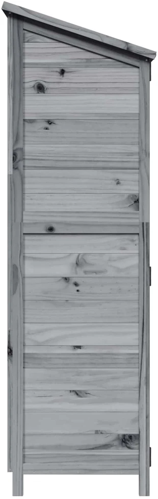 Sodo Sandėlys Pilka 106,5 x 56 x 176 cm Kietasis pušinis medis