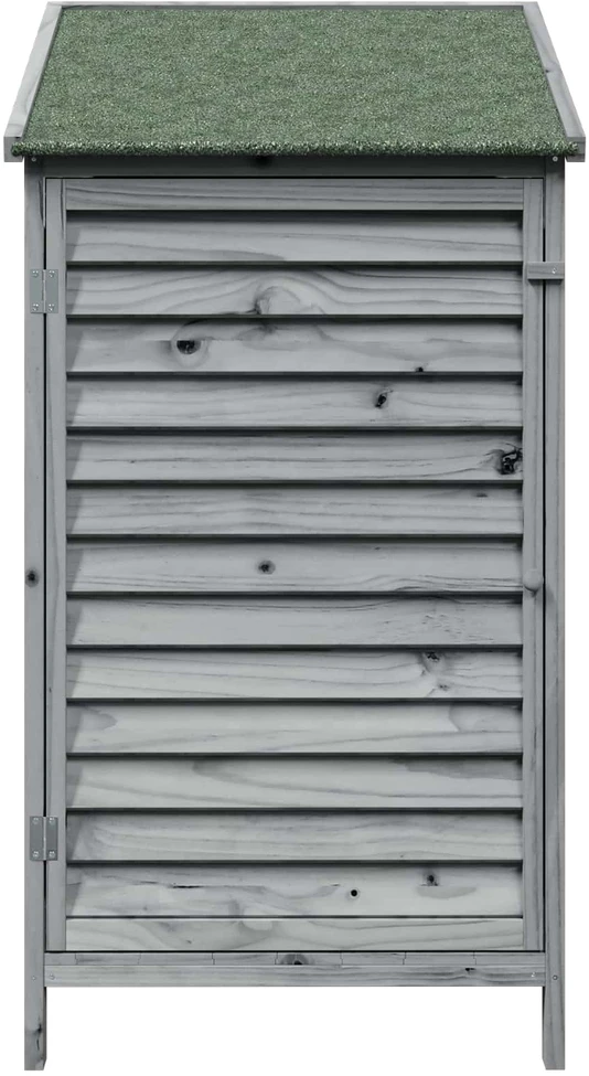 Sodo Sandėlys Pilka 59 x 56 x 113,5 cm Kietasis pušinis medis