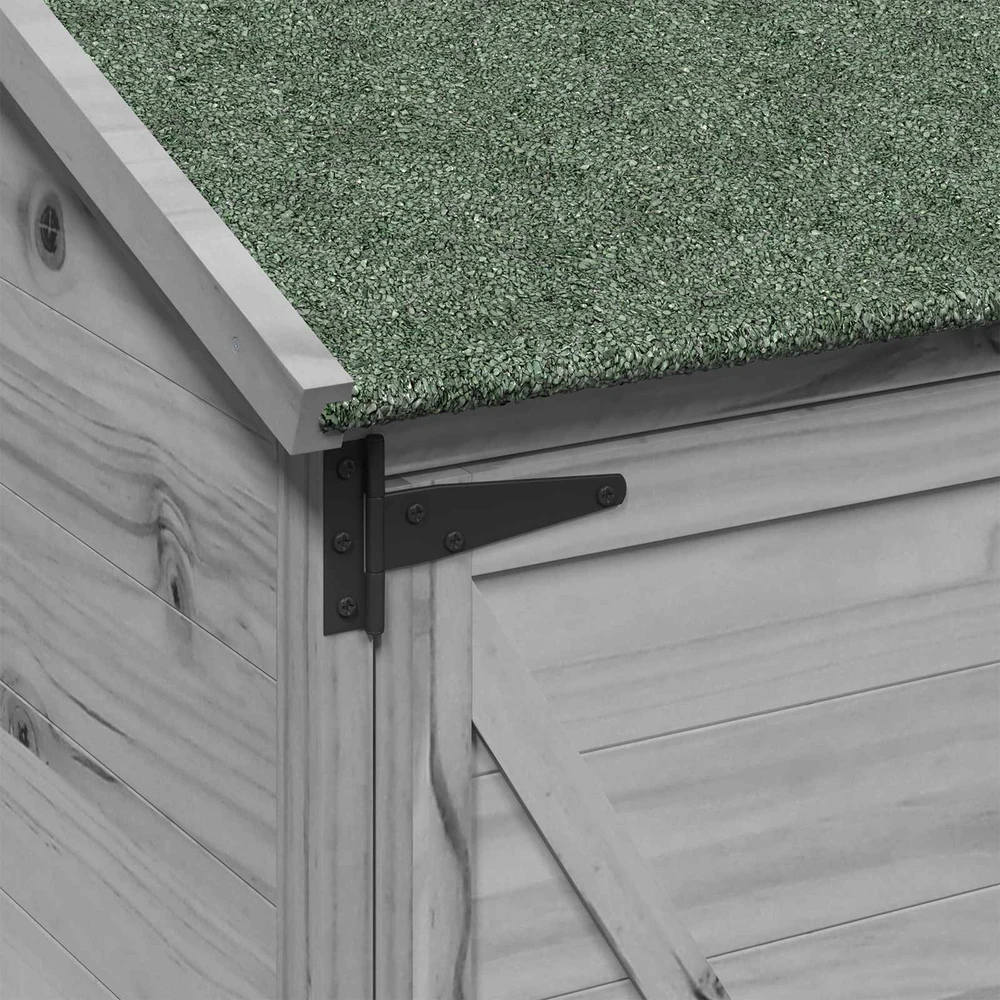 Sodo Sandėlys Pilka 59,5 x 56 x 113,5 cm Kietasis pušinis medis