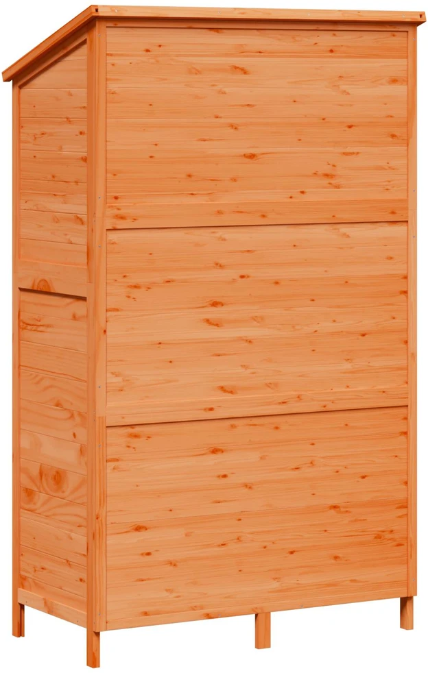 Sodo Sandėlys Ruda 106 x 56 x 176,5 cm Kietasis pušinis medis