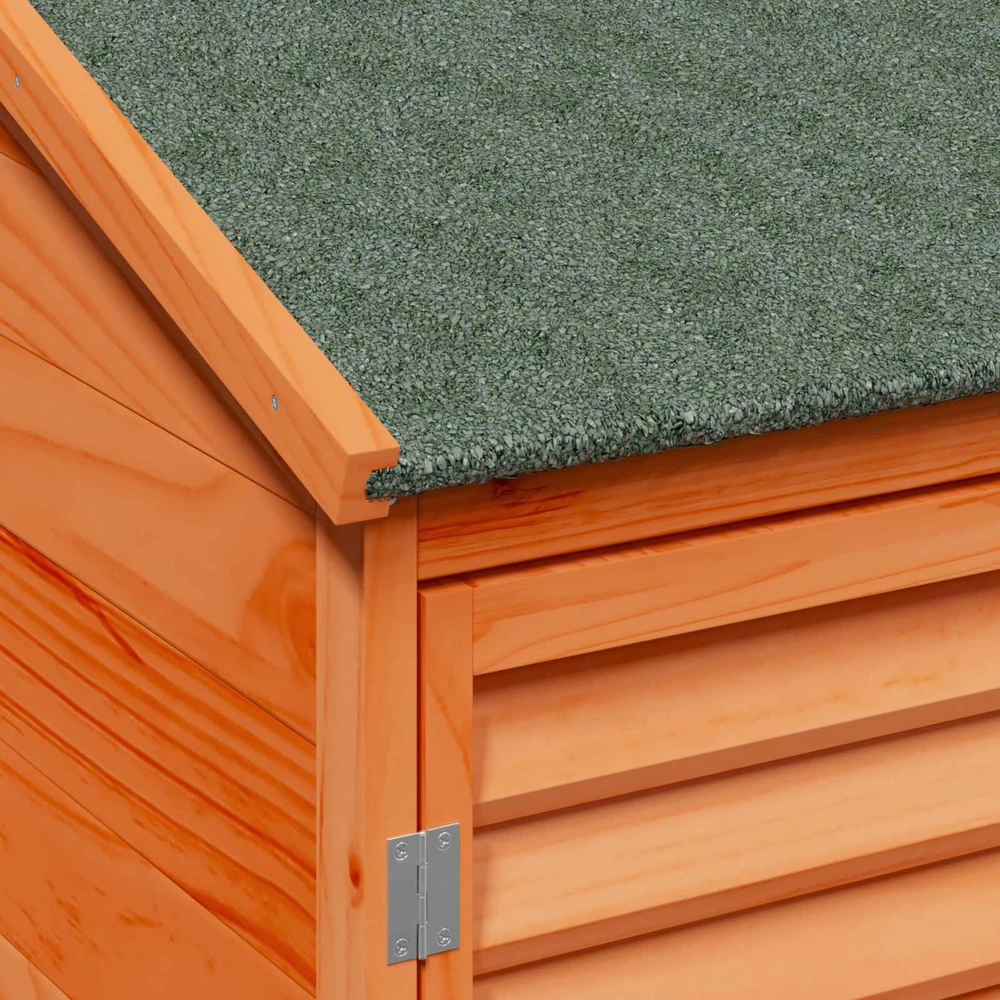 Sodo Sandėlys Ruda 106 x 56 x 176,5 cm Kietasis pušinis medis
