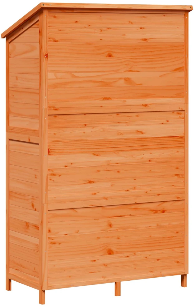 Sodo Sandėlys Ruda 106 x 56 x 176,5 cm Kietasis pušinis medis