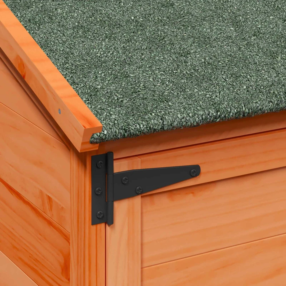 Sodo Sandėlys Ruda 106,5 x 56 x 113,5 cm Kietasis pušinis medis