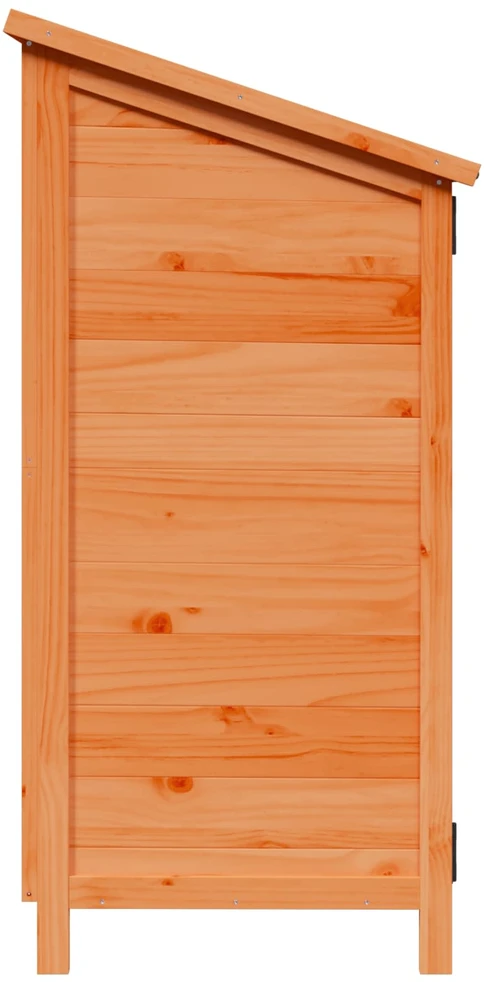 Sodo Sandėlys Ruda 106,5 x 56 x 113,5 cm Kietasis pušinis medis