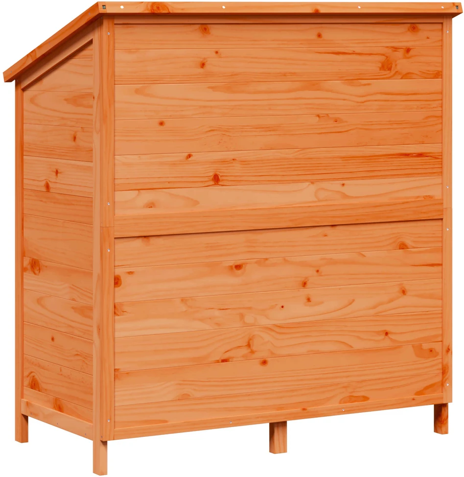 Sodo Sandėlys Ruda 106,5 x 56 x 113,5 cm Kietasis pušinis medis