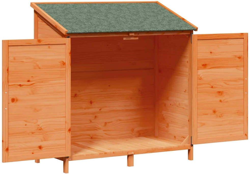 Sodo Sandėlys Ruda 106,5 x 56 x 113,5 cm Kietasis pušinis medis