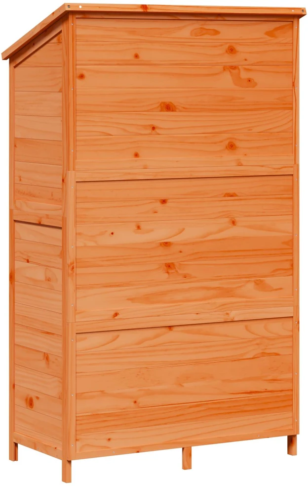 Sodo Sandėlys Ruda 106,5 x 56 x 176 cm Kietasis pušinis medis