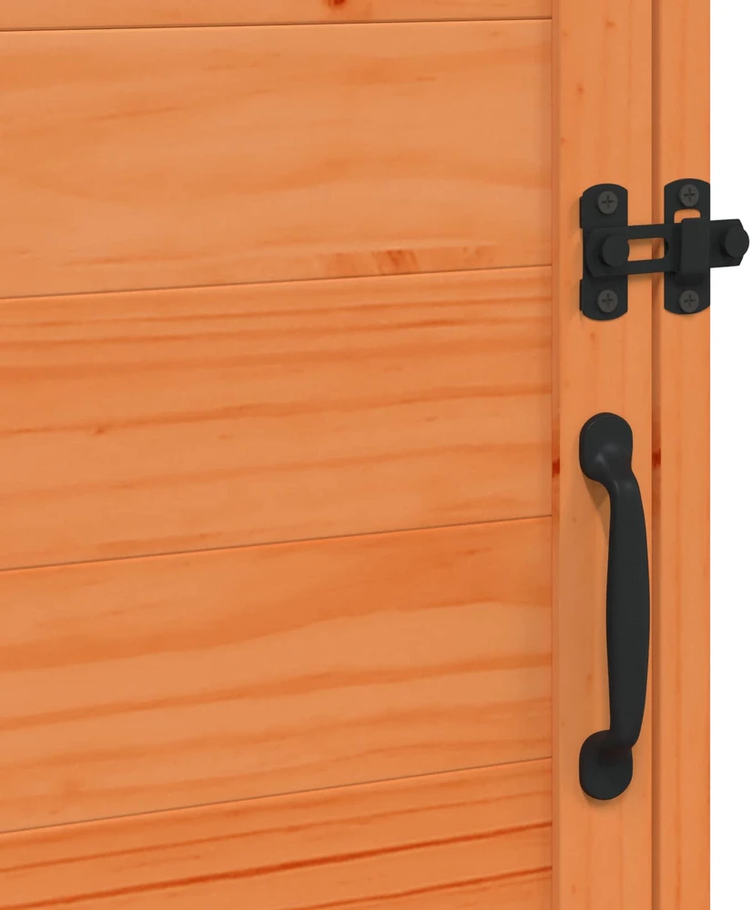 Sodo Sandėlys Ruda 59 x 56 x 113,5 cm Kietasis pušinis medis