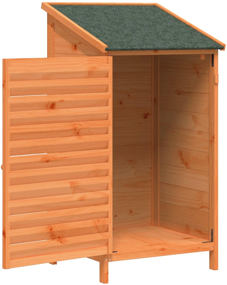 Sodo Sandėlys Ruda 59 x 56 x 113,5 cm Kietasis pušinis medis