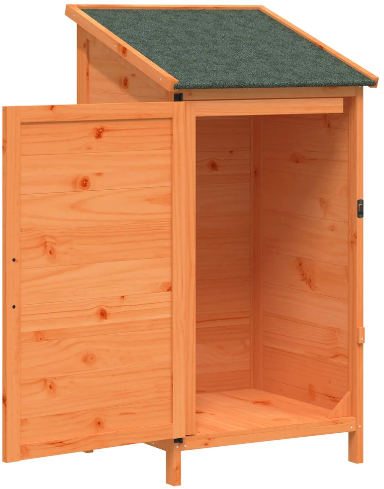 Sodo Sandėlys Ruda 59 x 56 x 113,5 cm Kietasis pušinis medis