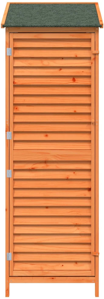 Sodo Sandėlys Ruda 59 x 56 x 176 cm Kietasis pušinis medis