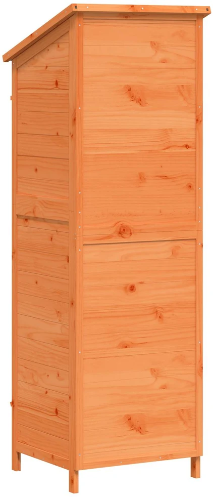 Sodo Sandėlys Ruda 59 x 56 x 176 cm Kietasis pušinis medis