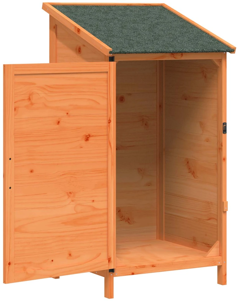 Sodo Sandėlys Ruda 59,5 x 56 x 113,5 cm Kietasis pušinis medis