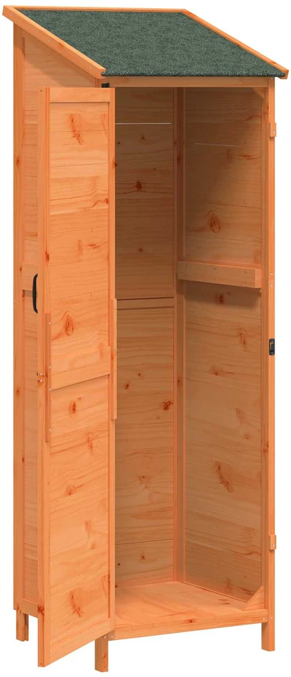Sodo Sandėlys Ruda 59,5 x 56 x 176,5 cm Kietasis pušinis medis