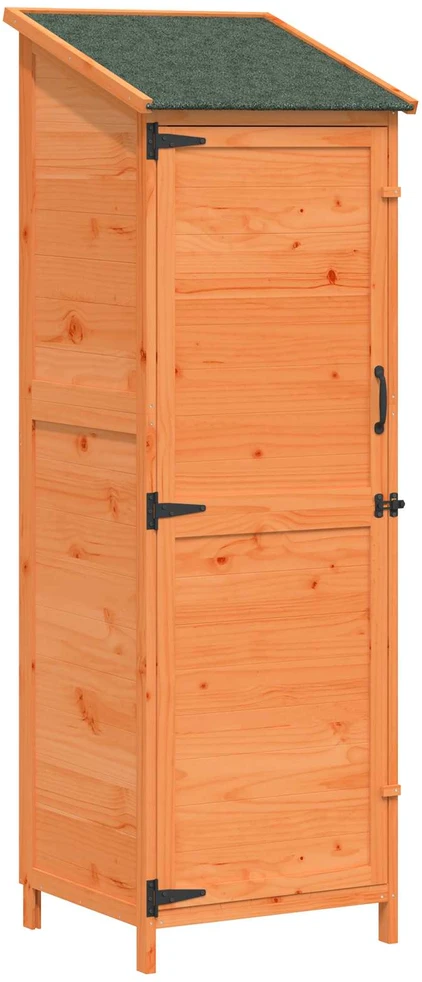 Sodo Sandėlys Ruda 59,5 x 56 x 176,5 cm Kietasis pušinis medis
