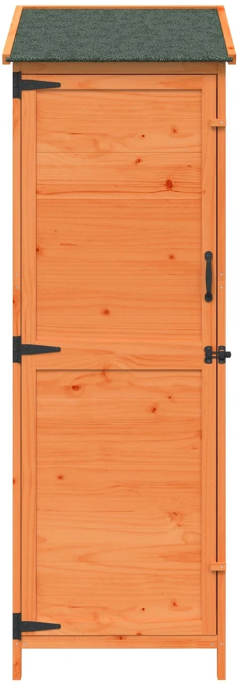 Sodo Sandėlys Ruda 59,5 x 56 x 176,5 cm Kietasis pušinis medis