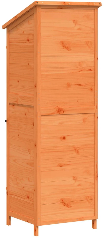Sodo Sandėlys Ruda 59,5 x 56 x 176,5 cm Kietasis pušinis medis