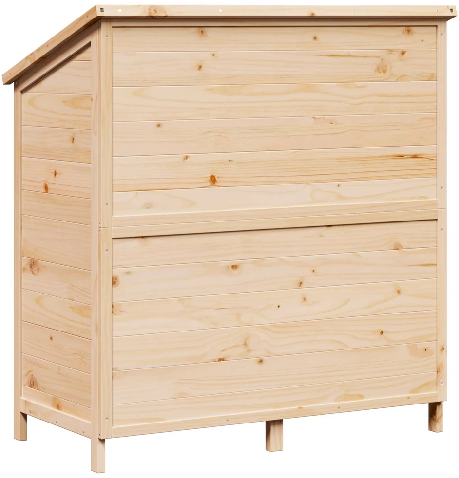 Sodo Sandėlys su stogu Natūrali 106,5 x 56 x 113,5 cm