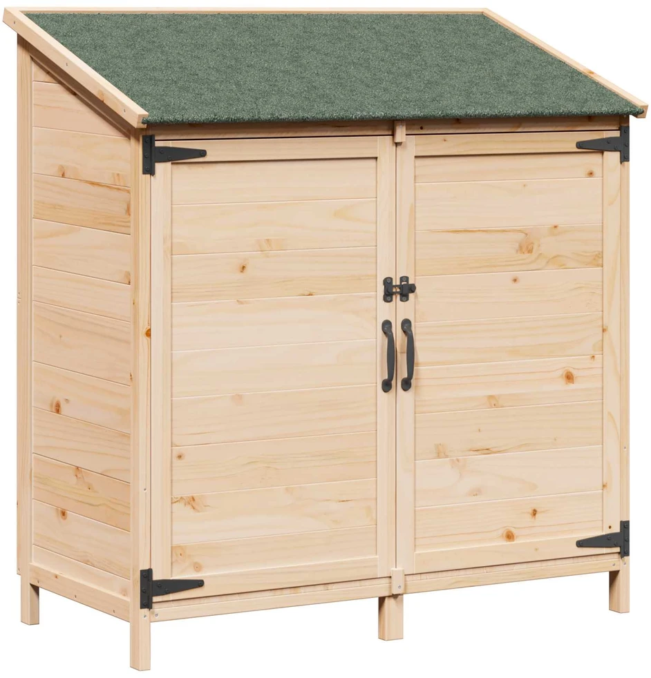 Sodo Sandėlys su stogu Natūrali 106,5 x 56 x 113,5 cm