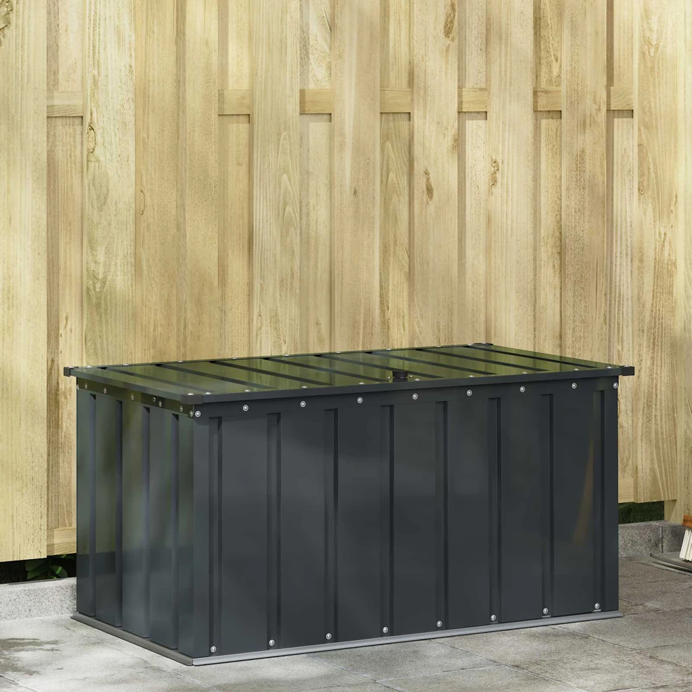 Sodo saugojimo dėžė Juoda 101 x 56,5 x 50 cm Plienas