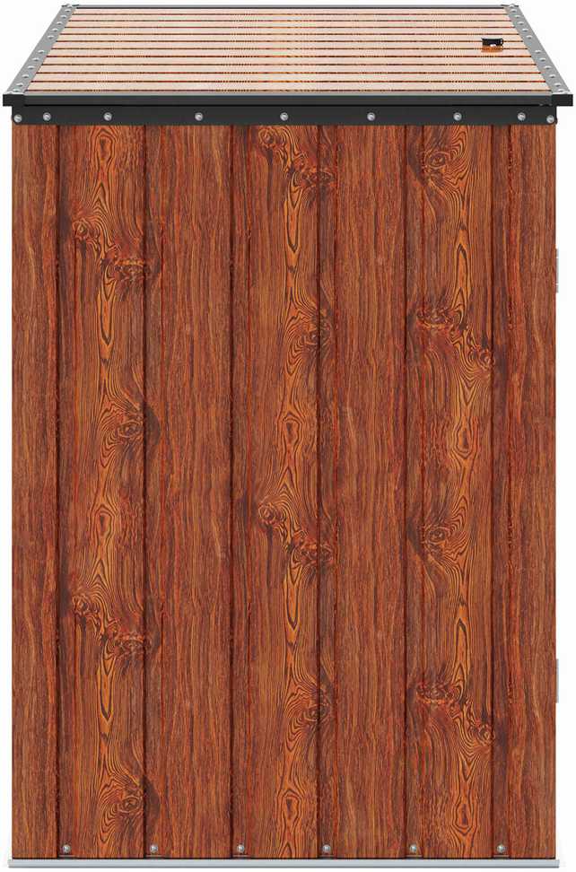 Sodo saugojimo dėžė Ruda 151,5 x 82 x 110,5 cm Plienas
