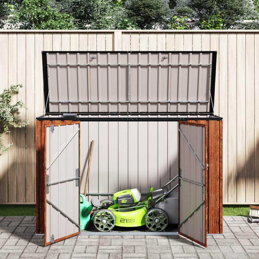 Sodo saugojimo dėžė Ruda 214 x 82 x 132 cm Plienas