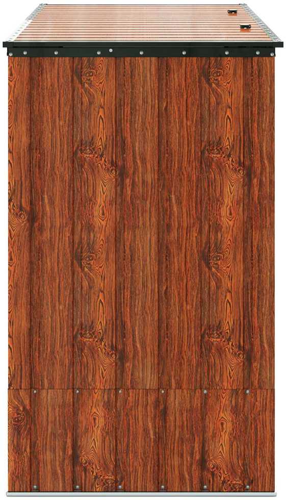 Sodo saugojimo dėžė Ruda 214 x 82 x 132 cm Plienas